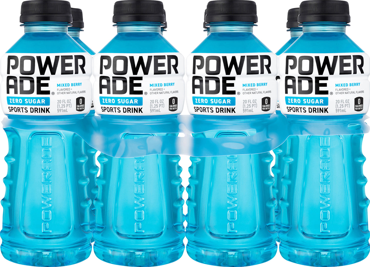 Powerade Zero Sugar Mixed Berry Sports Drink 8 ea