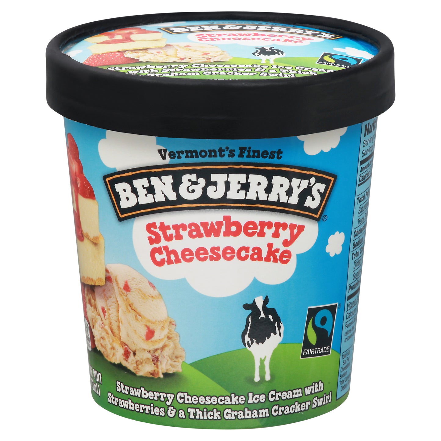 Ben & Jerry's Strawberry Cheesecake Ice Cream 1 pt