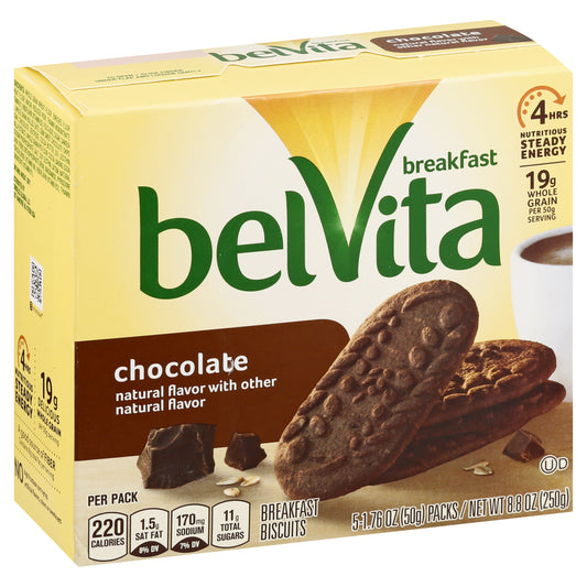 belVita Chocolate Breakfast Biscuits 5 ea