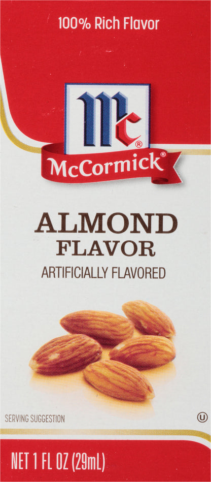 McCormick® Imitation Almond Flavor, 1 fl oz