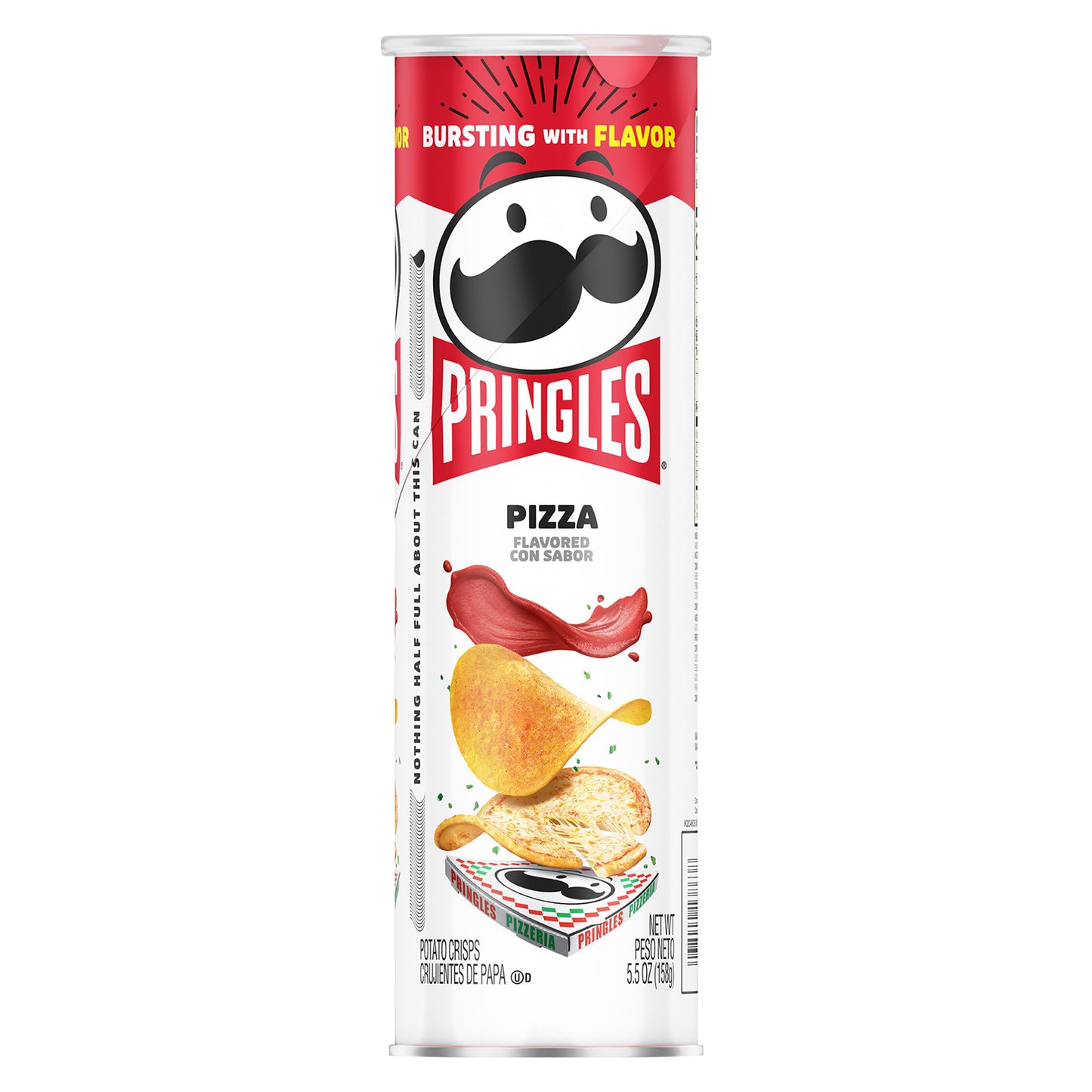 Pringles Pizza Flavored Potato Crisps 5.5 oz