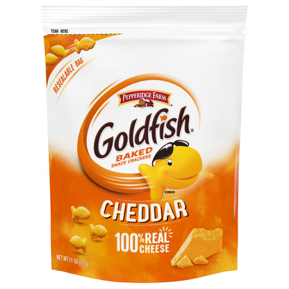 Goldfish Baked Cheddar Baked Snack Crackers 11 oz