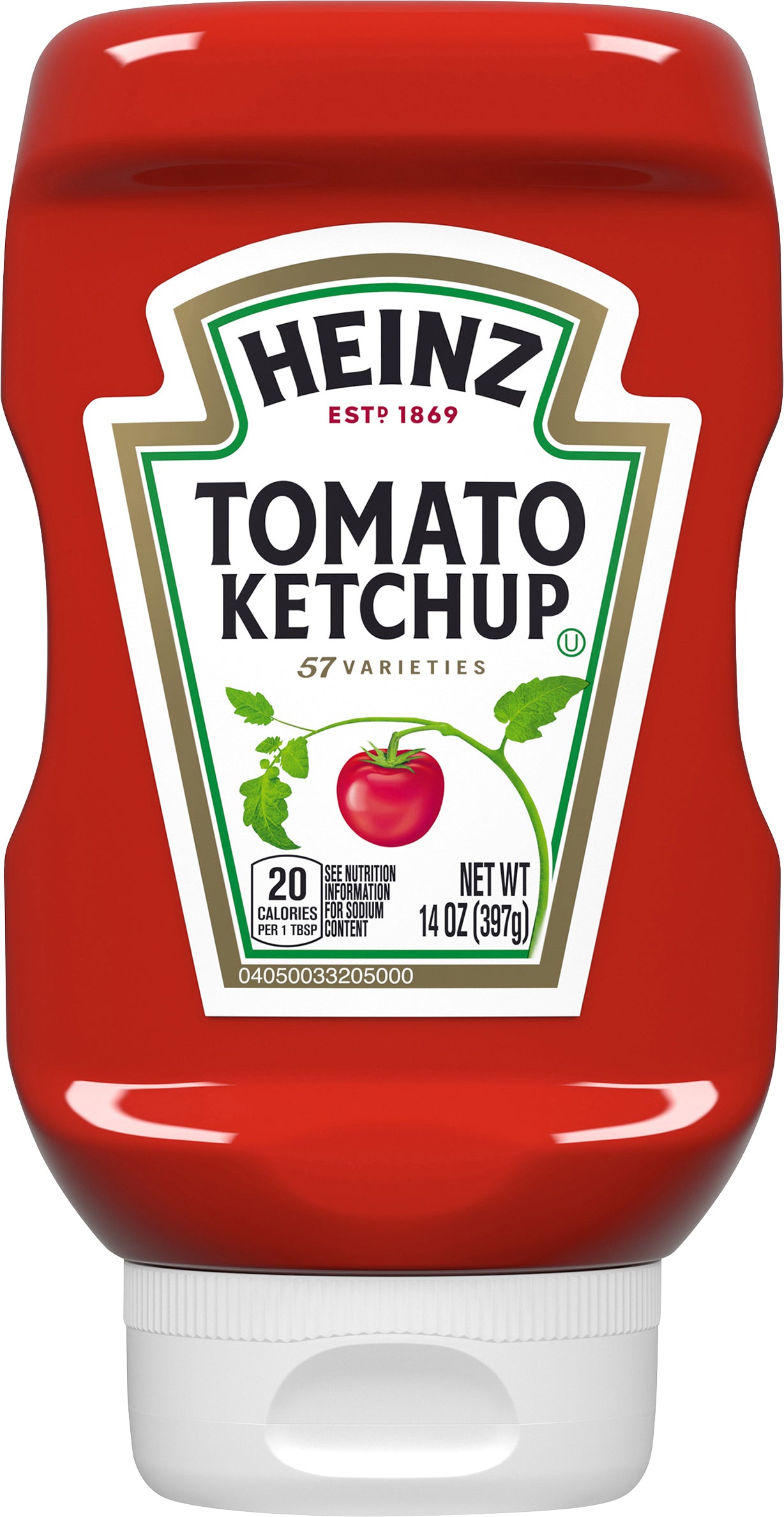 Heinz Tomato Ketchup, 14 oz Bottle