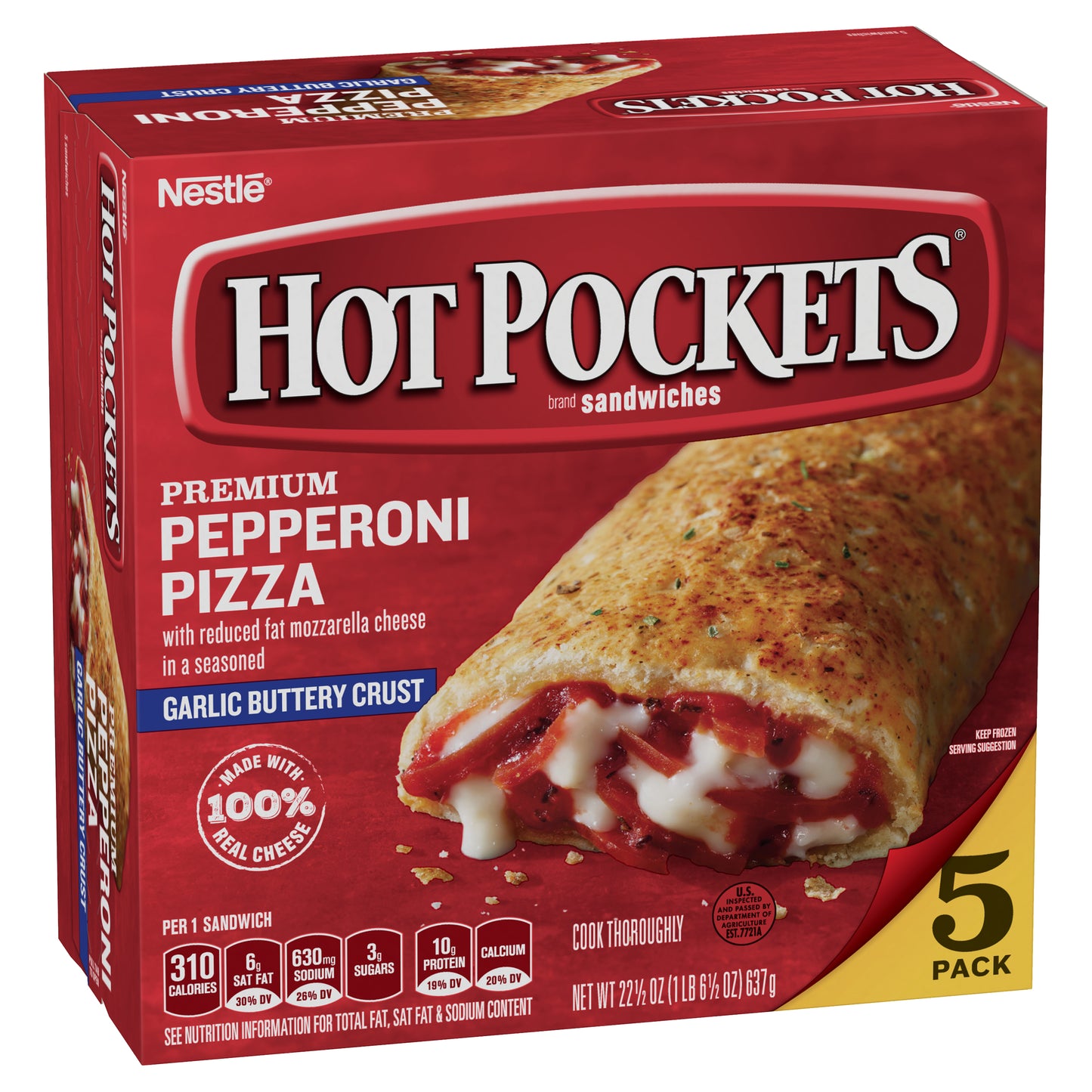 Hot Pockets Sandwiches 5 ea