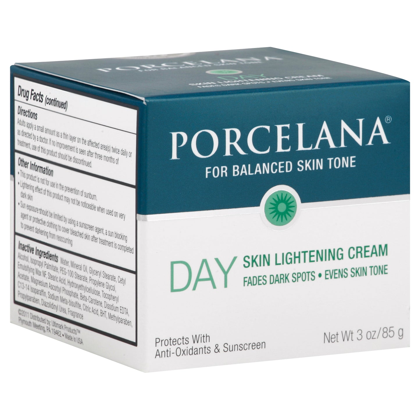 Porcelana Skin Lightening Cream 3 oz
