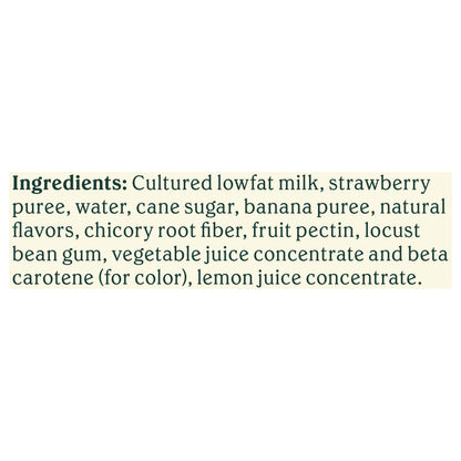 Chobani Low-Fat Greek Strawberry Banana Yogurt Drink 7 fl oz