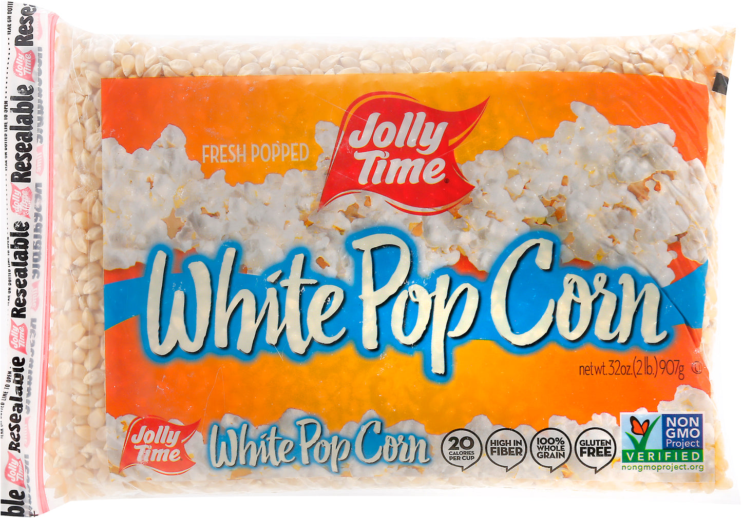 Jolly Time White Pop Corn 32 oz