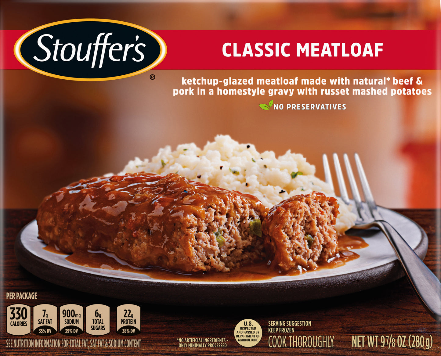 Stouffer's Classic Meatloaf 9.875 oz