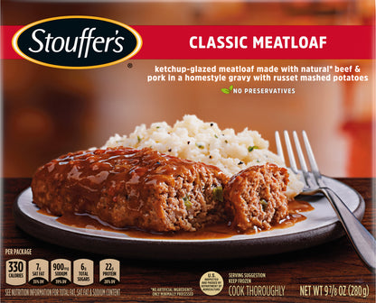 Stouffer's Classic Meatloaf 9.875 oz
