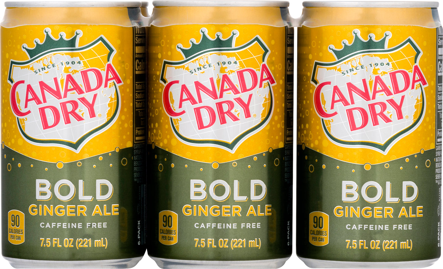 Canada Dry Bold 6-Pack Ginger Ale 6 ea