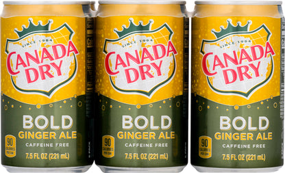 Canada Dry Bold 6-Pack Ginger Ale 6 ea