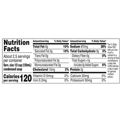 Campbell's Cream of Chicken Condensed Soup 10.5 oz