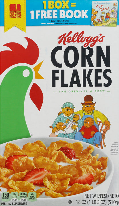 Corn Flakes The Original & Best Cereal 18 oz
