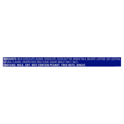 Crunch Creamy Milk Chocolate with Crisped Rice 1.55 oz