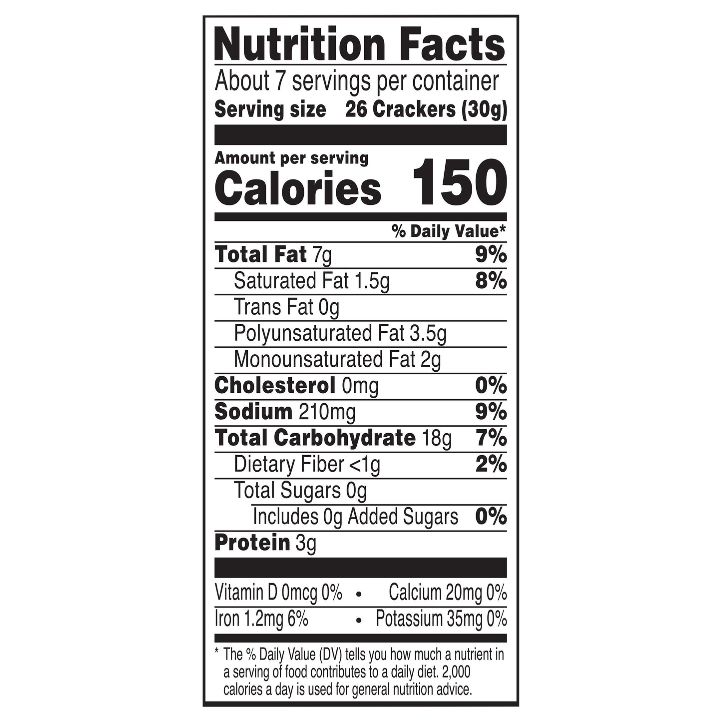Cheez-It White Cheddar Baked Snack Crackers 7 oz