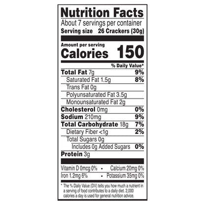 Cheez-It White Cheddar Baked Snack Crackers 7 oz