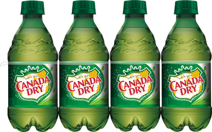 Canada Dry Ginger Ale Soda 8-12 fl oz Bottles