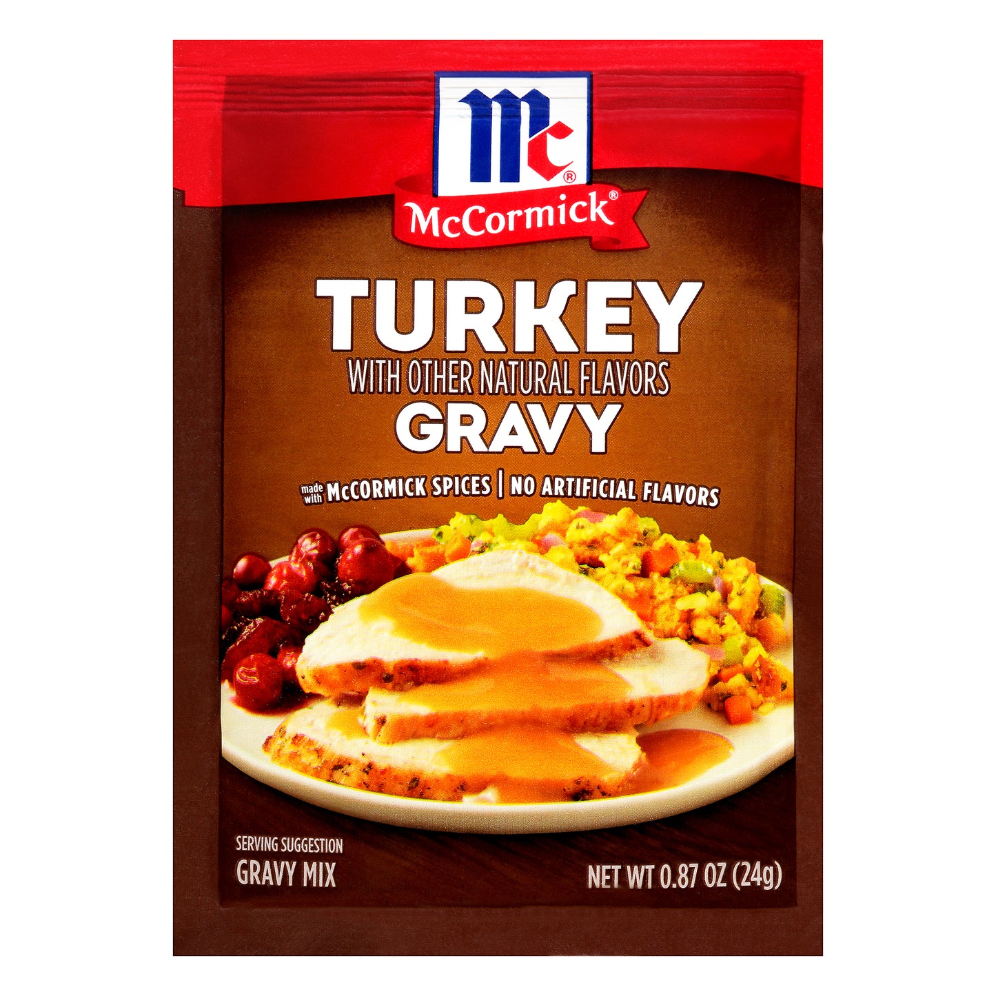 McCormick® Turkey Gravy Mix 0.87 oz. Packet