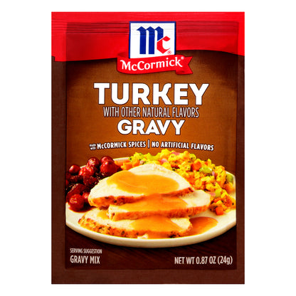 McCormick® Turkey Gravy Mix 0.87 oz. Packet