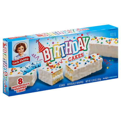 Little Debbie Birthday Cakes 8 ea