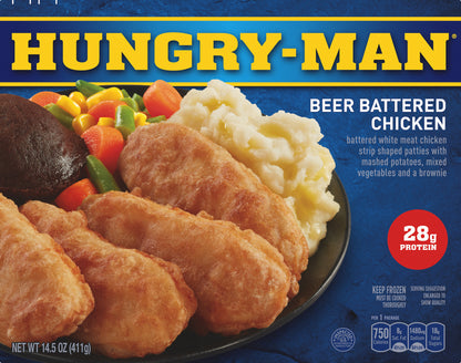 Hungry Man Beer Battered Chicken 14.5 oz