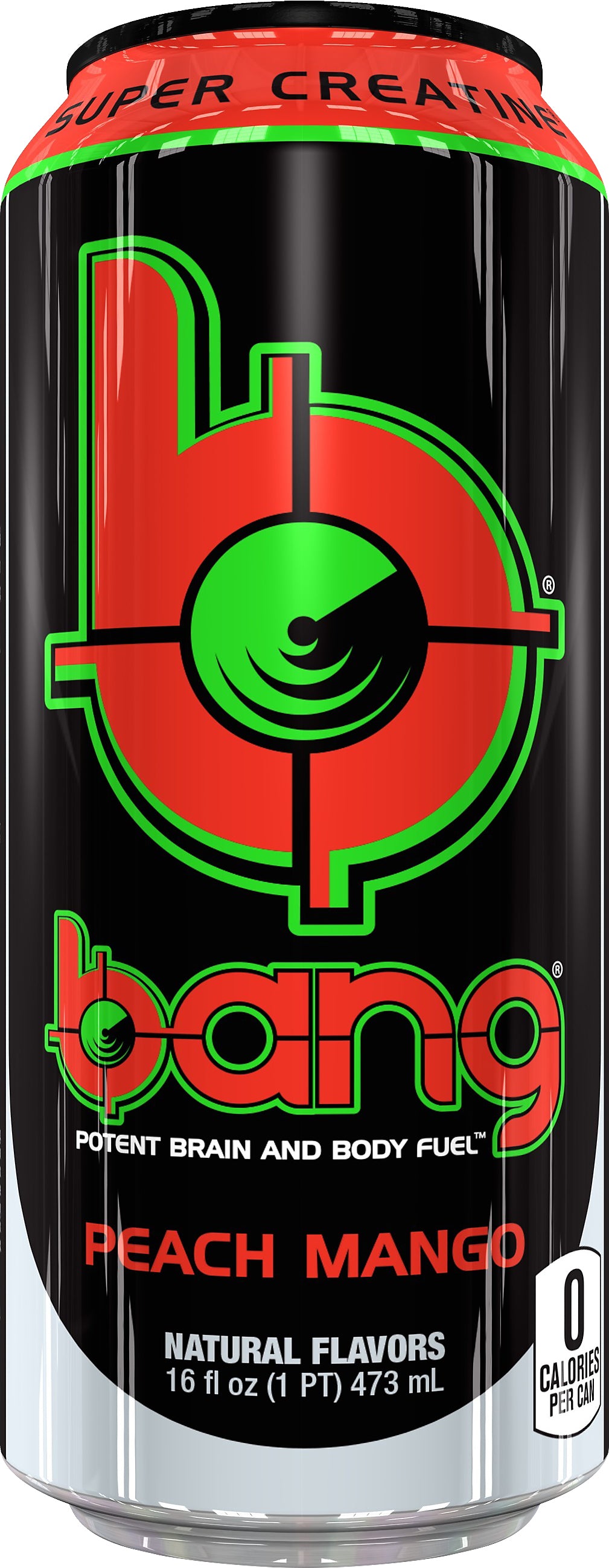 bang Peach Mango Energy Drink 16 oz