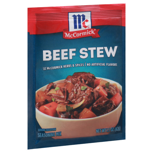 McCormick Beef Stew Seasoning Mix 1.5 oz Envelope