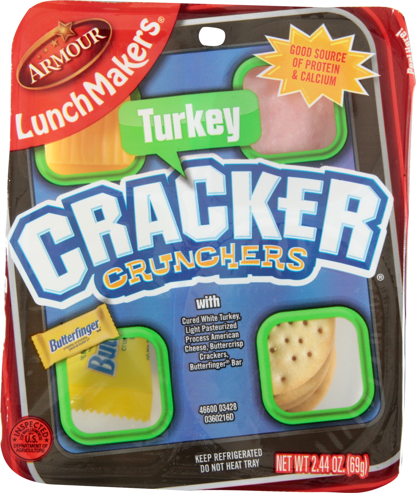 Armour Cracker Crunchers Turkey LunchMakers 2.44 oz