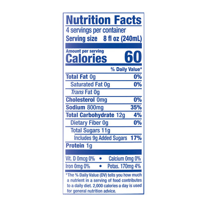 Clamato Tomato Cocktail 32 fl oz Bottle