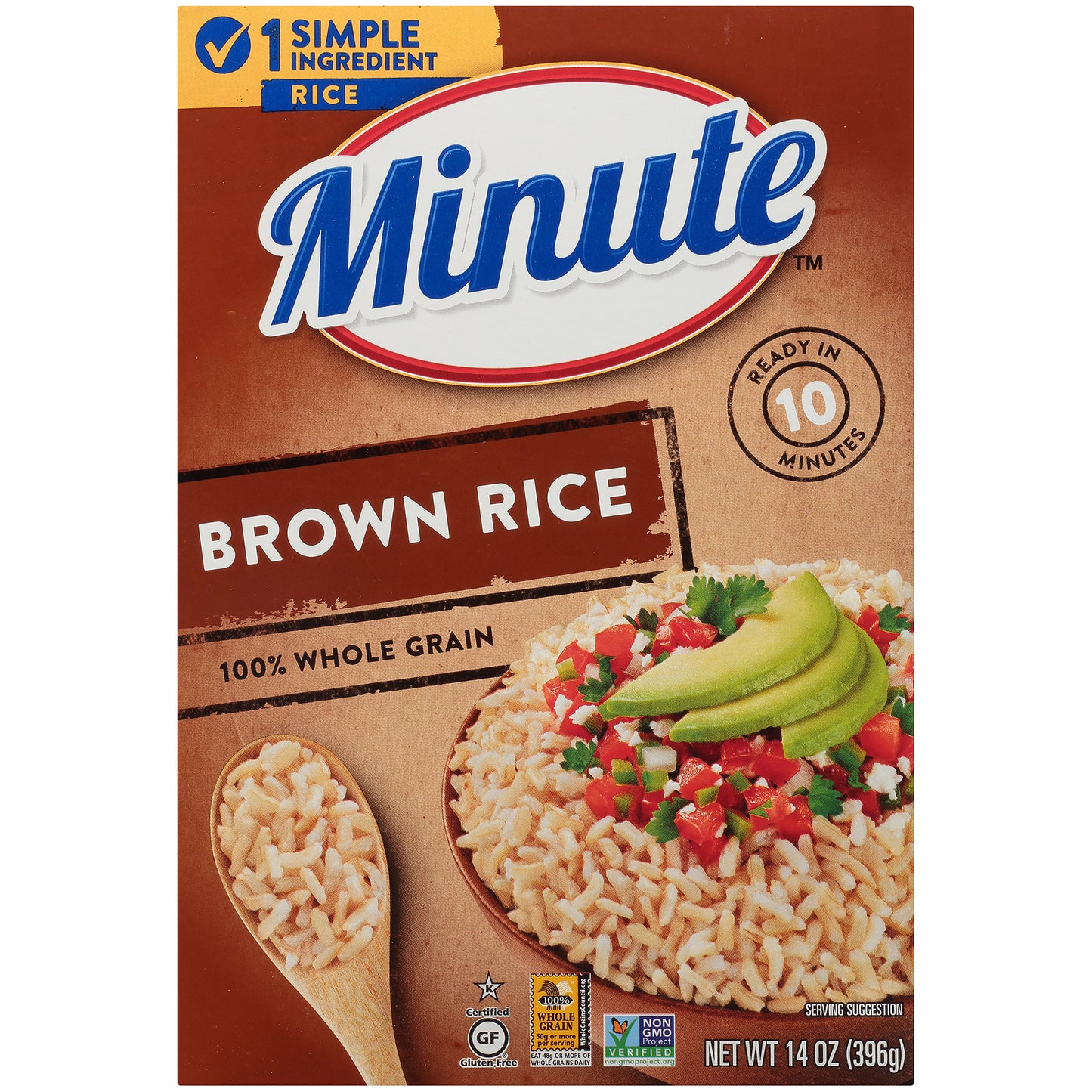 Minute® Brown Rice 14 oz. Box