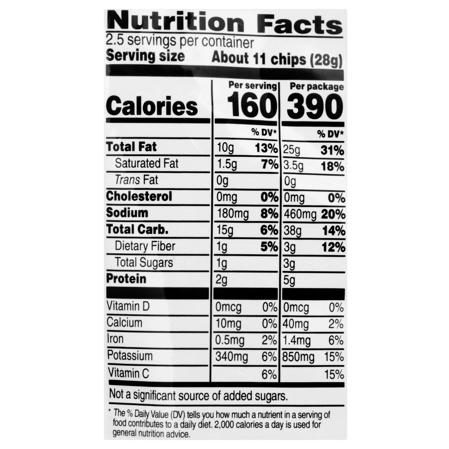 Ruffles Cheddar & Sour Cream Flavored Potato Chips 2.5 oz