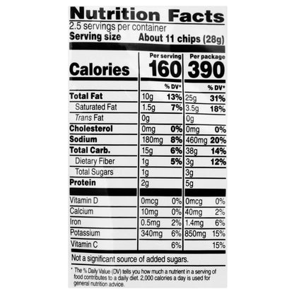 Ruffles Cheddar & Sour Cream Flavored Potato Chips 2.5 oz