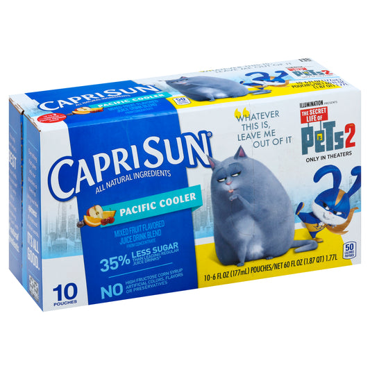 Capri Sun All Natural Ingredients Juice Drink Blend 10 ea
