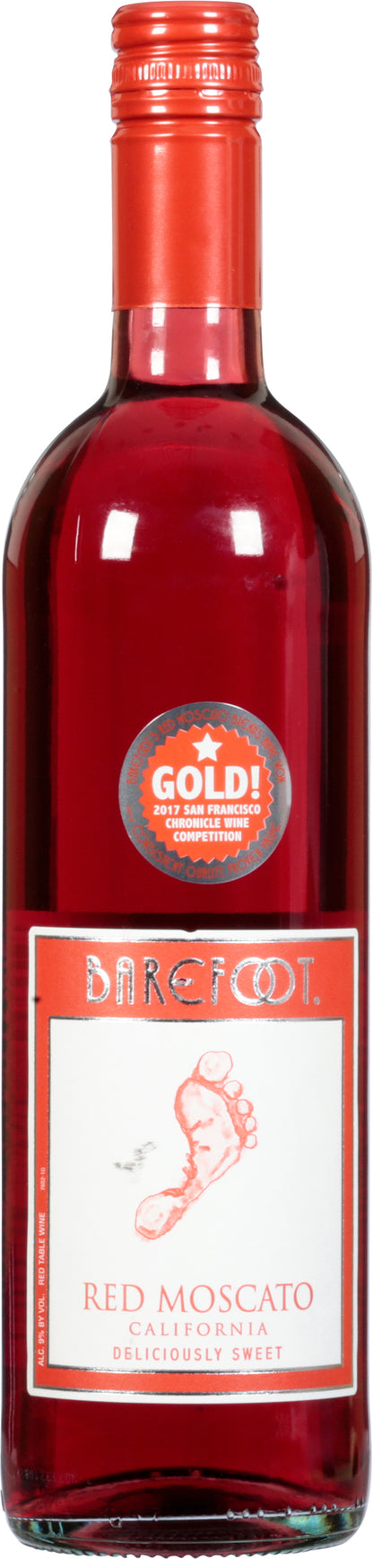 Barefoot California Red Red Moscato 750 ml