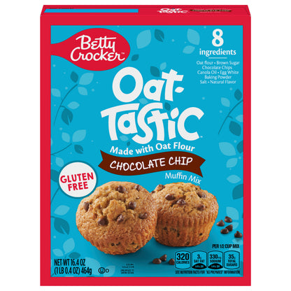 Betty Crocker Oat-Tastic Chocolate Chip Muffin Mix, 16.4 oz