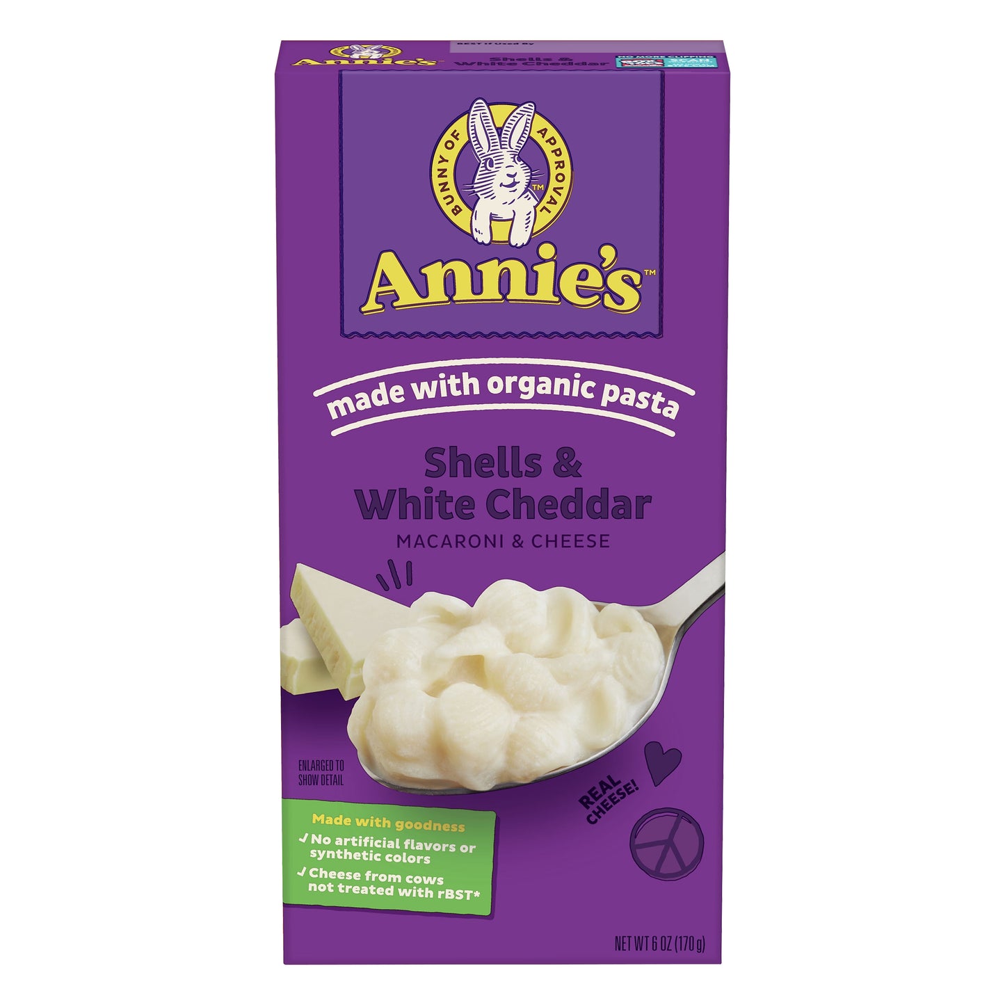 Annie's Shells & White Cheddar Macaroni & Cheese 6 oz