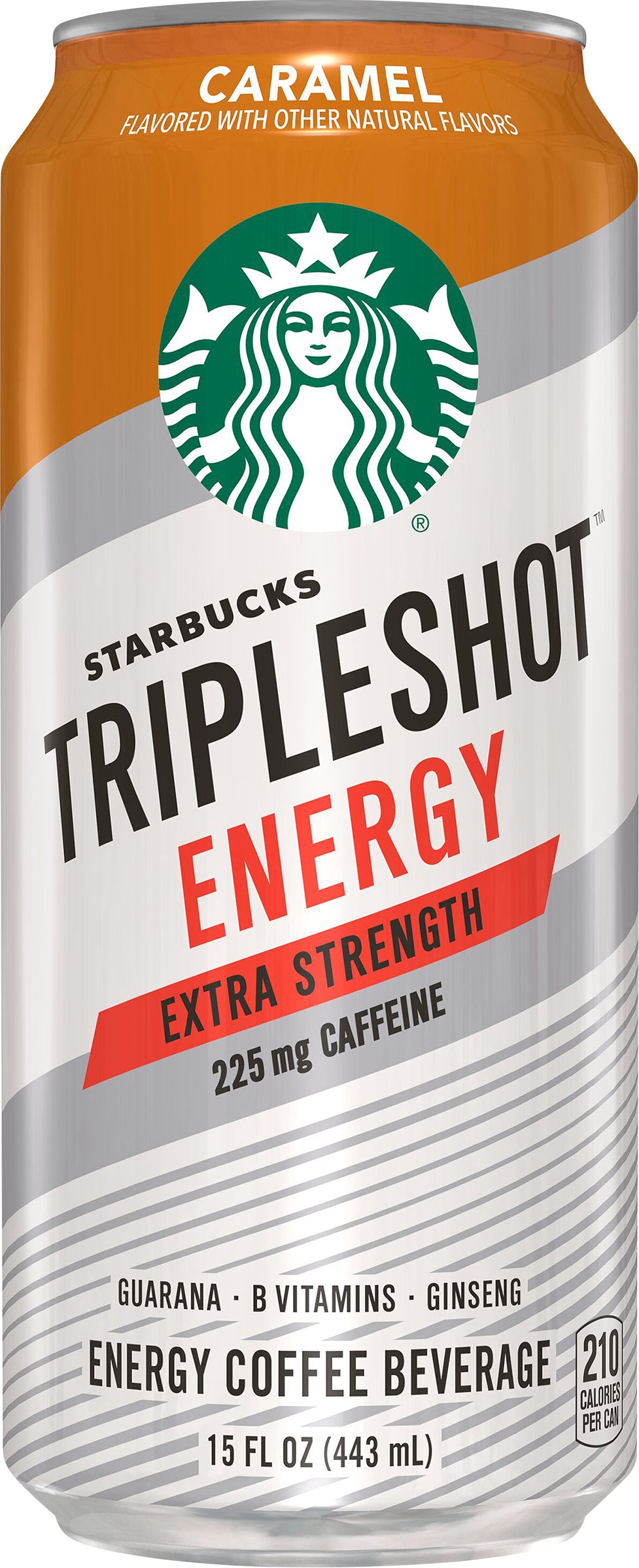 Starbucks Tripleshot Energy Energy Coffee Beverage Carmel 15 Fl Oz Can