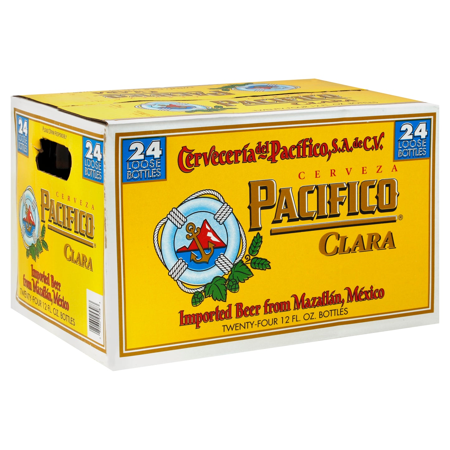 Pacifico Beer 24 ea