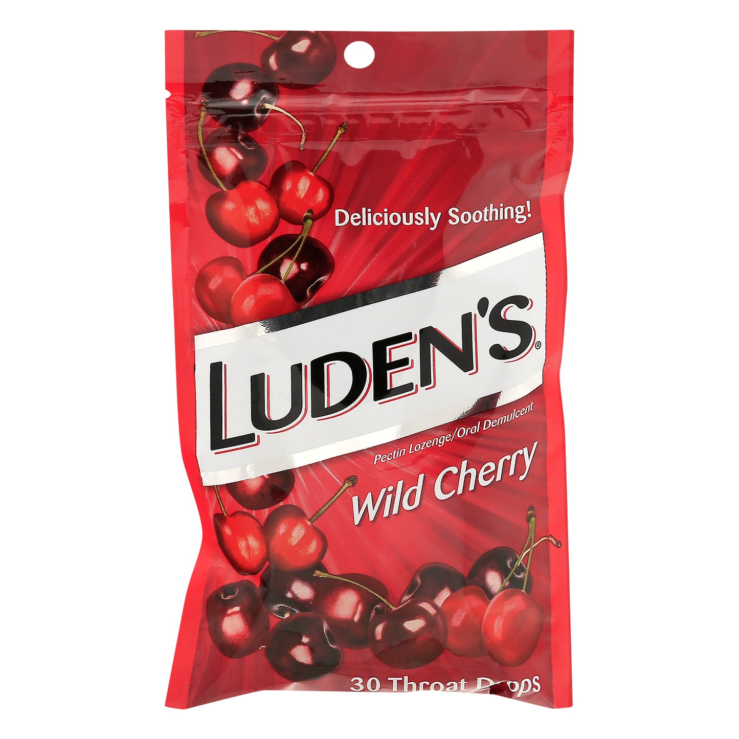 Ludens Wild Cherry Throat Drops 30 ea