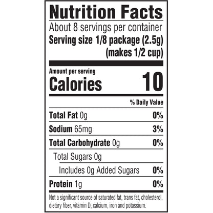 Jell-O Lime Sugar Free Gelatin Dessert Mix, 0.6 oz Box
