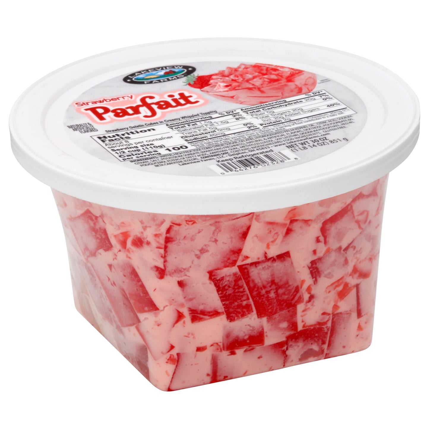 Lakeview Farms Strawberry Parfait 30 oz