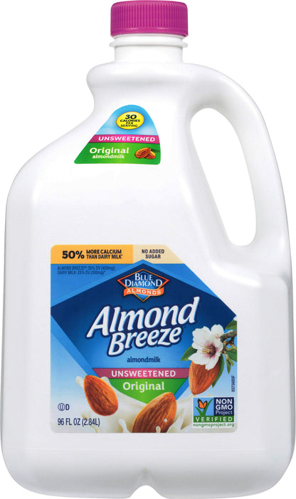 Almond Breeze Unsweetened Original Almondmilk 96 fl oz