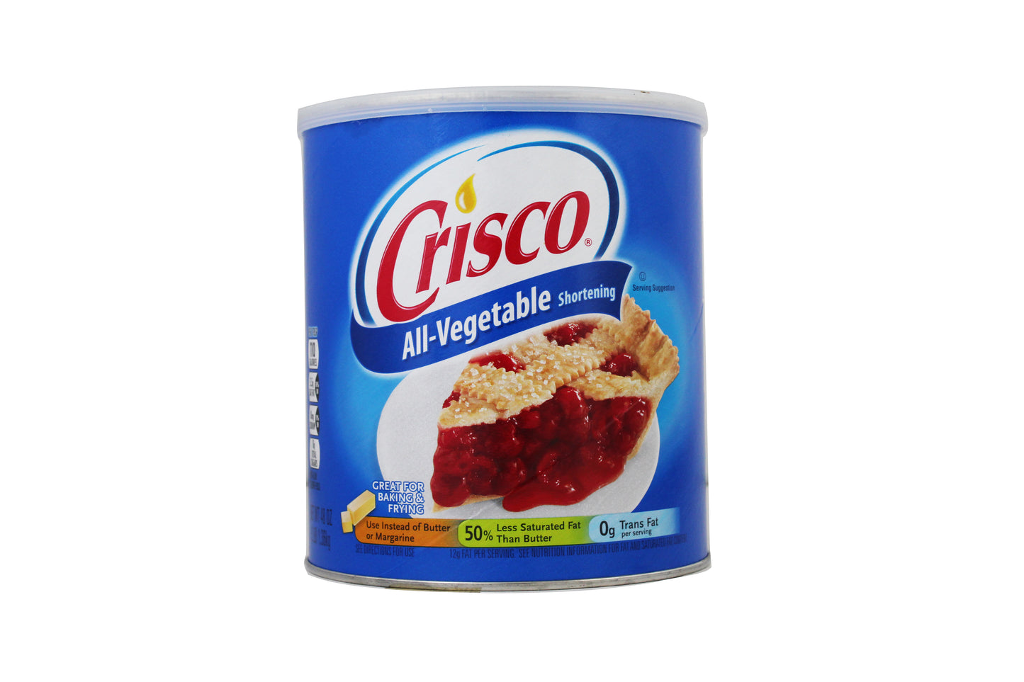 Crisco® All-Vegetable Shortening 48 oz. Canister