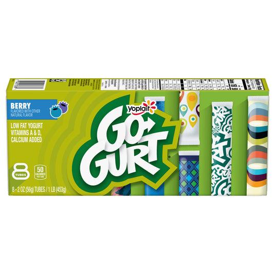 Yoplait Go-Gurt, Low Fat Yogurt, Berry, 16 oz