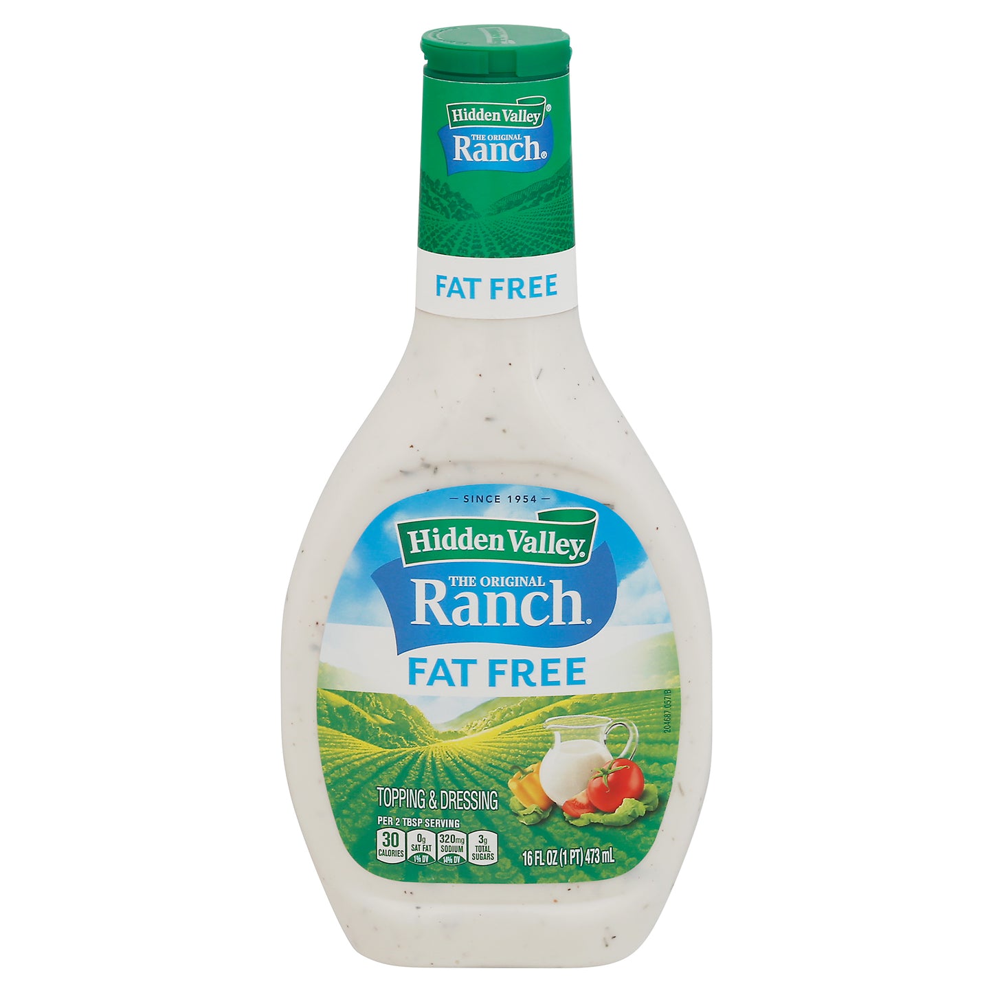 Hidden Valley The Original Ranch Fat Free Topping & Dressing 16 fl oz