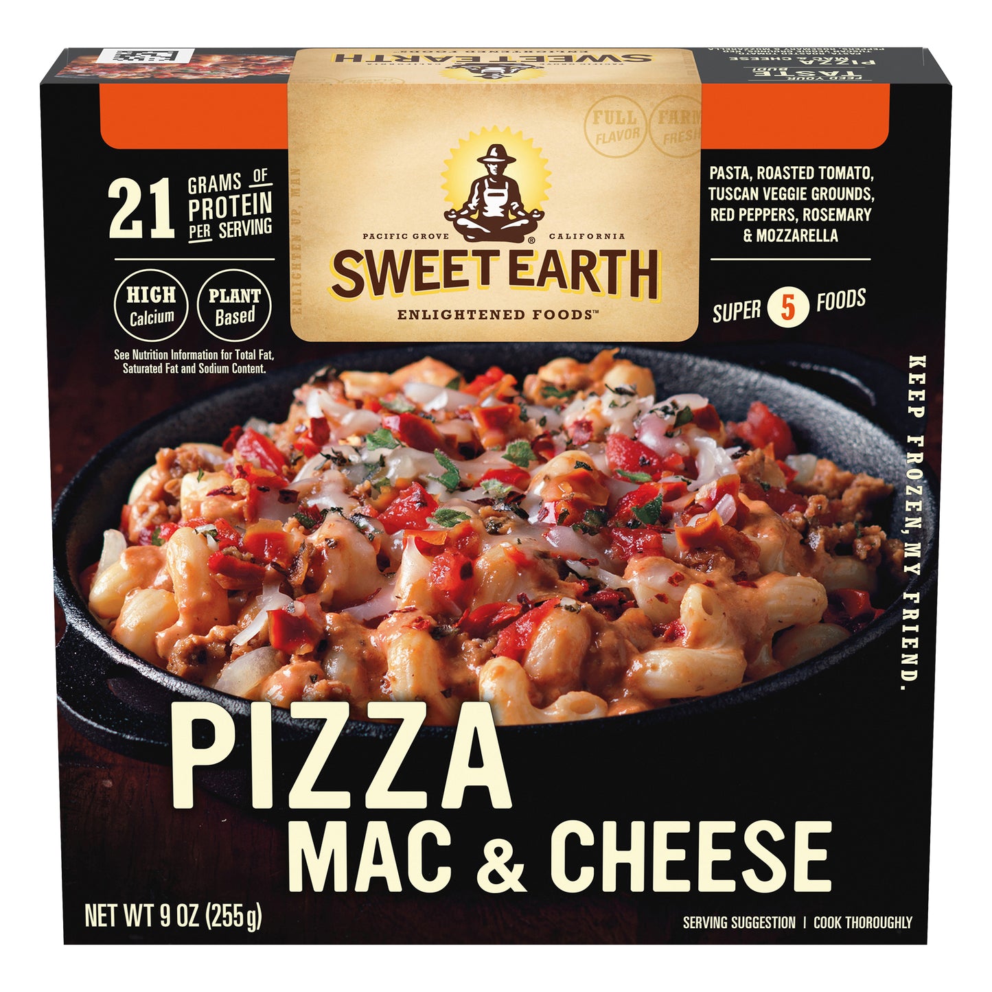 Sweet Earth Pizza Mac & Cheese 9 oz