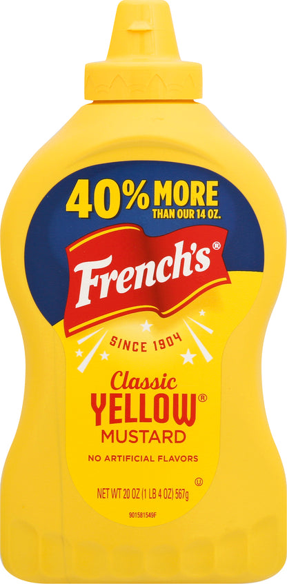 Frenchs Classic Yellow Mustard 20 oz