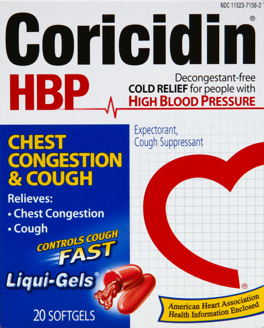 Coricidin Chest Congestion & Cough 20 ea