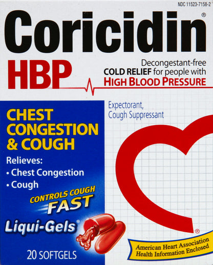 Coricidin Chest Congestion & Cough 20 ea