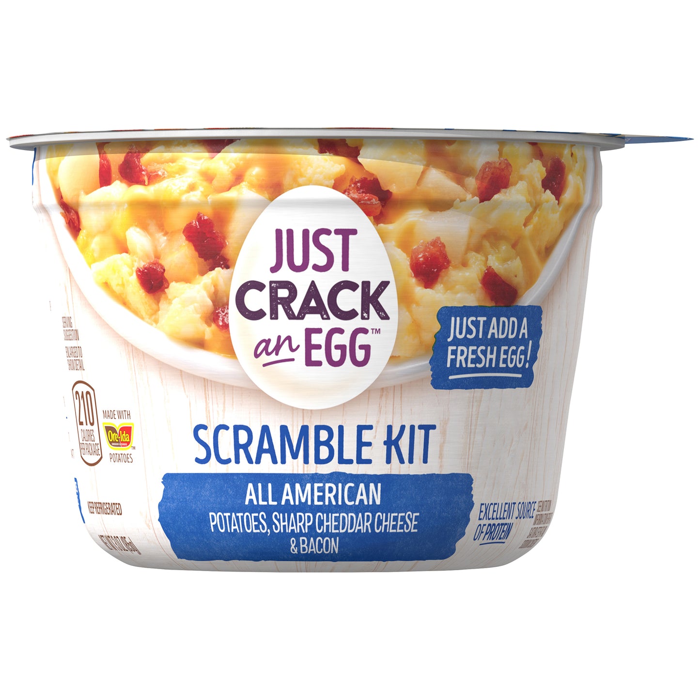 Just Crack an Egg™ All American Scramble Kit Breakfast Bowl 3 oz. Cup